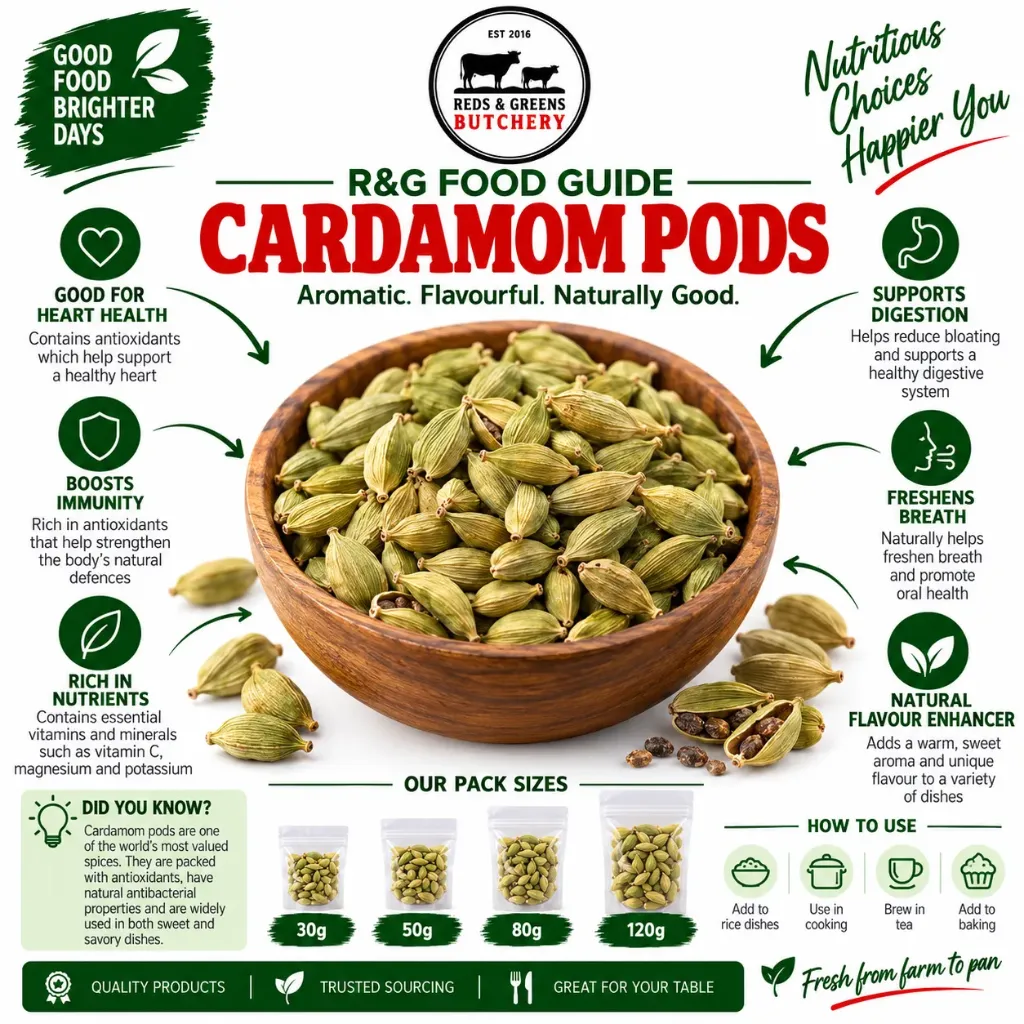 Spice Cardamon Pods